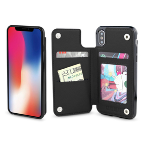Smartphone Wallet Case for Apple iPhone XS Max