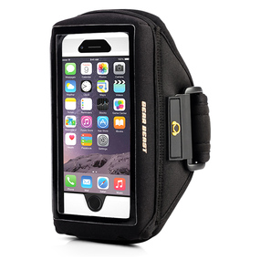 Case Compatible Sports Armband (Size XLG) for Most 5.2" to 5.7" Smartphones (Apple iPhone 7 Plus / 6s Plus / 6 Plus / Galaxy S7 Edge / S6 Edge+ / Note 5 / 4 & More)